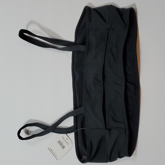 FREE PEOPLE Movement Very Prairie Sports Bra Black Low Impact Size S NWT FPS020 - Picture 7 of 15